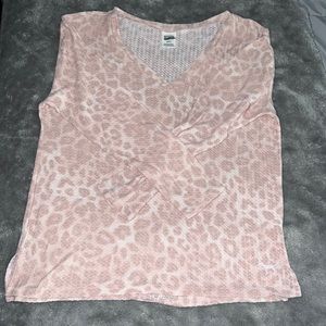 Medium PINK Pink Leopard Print Night Shirt